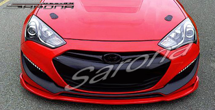 Custom Hyundai Genesis Coupe  Front Lip/Splitter (2013 - 2016) - $290.00 (Part #HY-006-FA)
